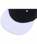 Baseball Caps Men Women Custom Flat Visor Snaoback Hat Graphic Print Design Adjustable Baseball Caps - A-white - C618HCOITYR ...