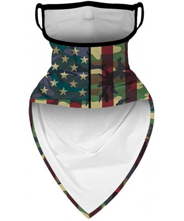 Balaclavas Balaclava Neck Gaiter Face Bandanas Ear Hangers Multifunctional Breathable Headwear - Flag Printed - CK198MQ5Z0E $...