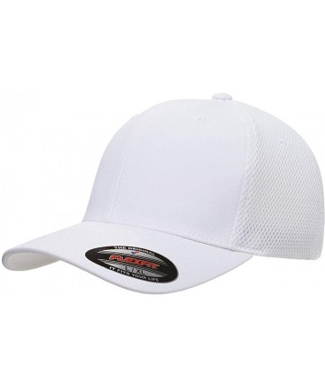 Baseball Caps Flexfit Ultrafibre & Airmesh 6533 with NoSweat Hat Liner - White - CV18O80072Y $20.75