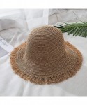 Sun Hats Summer Beach Sun Hats for Women UPF Woman Foldable Floppy Travel Packable UV Hat Cotton- Wide Brim Hat - C619638O99Y...