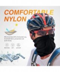 Balaclavas Neck-Gaiter Bandana Balaclava Scarf Face-Cover - Magic Headwear Neck Warmer Mask for Hiking Cycling - Black - CH19...