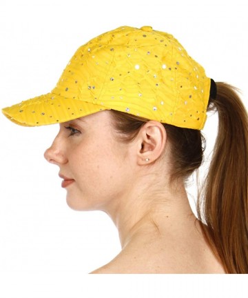 Newsboy Caps Newsboy Cap for Women - Sequin Summer perperboy hat - Baseball Cap - Gatsby Visor hat - Chemo hat - Cap Yellow -...