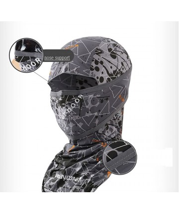 Balaclavas Outdoor Cooling Balaclava Full Face Mask Neck Gaiter Bandana Motorcycle- Hiking- Fishing - Dot-black - CG18DXN7ODZ...