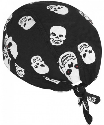 Skullies & Beanies Skull Cap Motorcycle Helmet Liner Biker Head Wrap Cover Scarf Pirate Hat Bandana Running Beanie Cap - Big ...