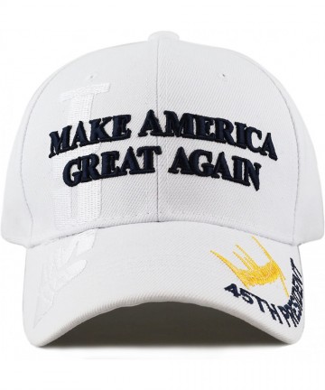 Baseball Caps Original Exclusive Donald Trump 2020" Keep America Great/Make America Great Again 3D Cap - White - CO17YR7T2UE ...