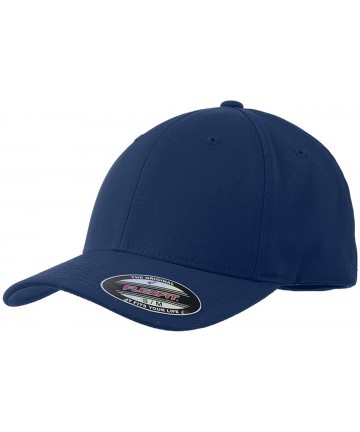 Baseball Caps Men's Flexfit Performance Solid Cap - True Navy - C811QDSKJXN $19.58