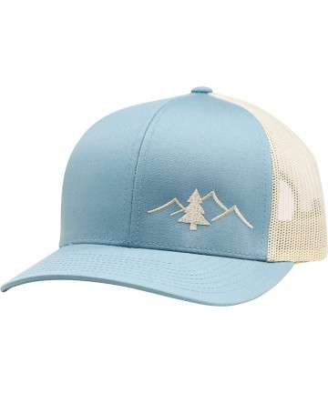 Baseball Caps Trucker Hat - The Great Outdoors - Sky Blue/Beige - CH18DR2XUMI $36.62