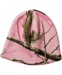 Skullies & Beanies Licensed Camo Knit Hunting Beanie - Pink - CI12C7SYNVV $15.62