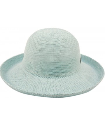 Sun Hats Women's Victoria Straw Hat cl2686 - Mint - CX183KY3MXO $27.76