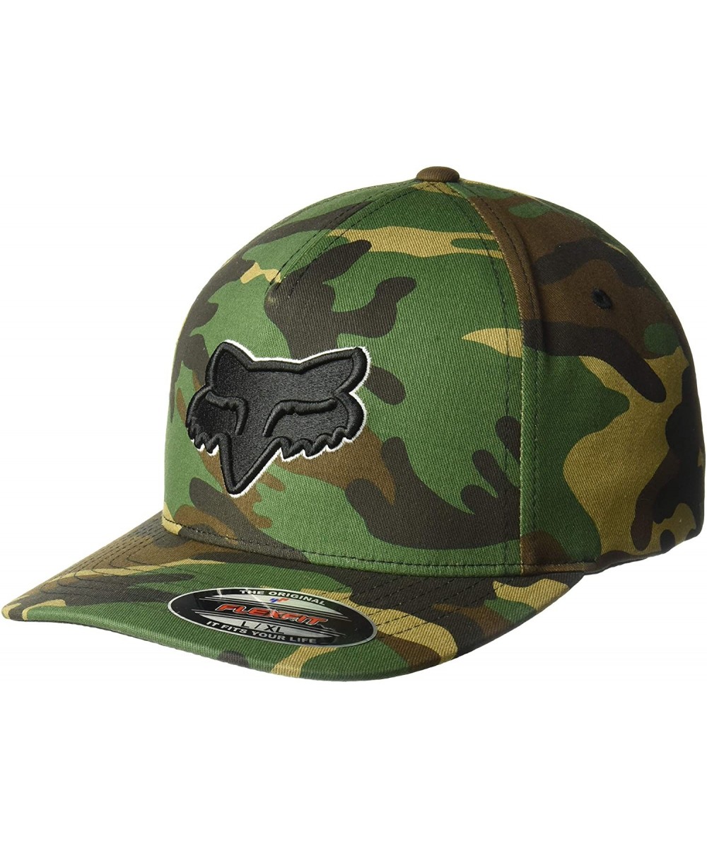 Sun Hats Men's Epicycle Flexfit Hat - Green Camo - C218O9XLAZZ $40.96