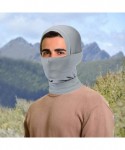 Balaclavas Summer Neck Gaiter Face Scarf/Neck Cover/for Sun Protection Headwear Hear Warp - Black+light Gray - CV197YDKHC4 $2...