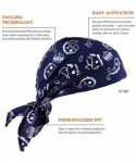 Skullies & Beanies Chill-Its 6710CT Evaporative Cooling Dew Rag- Navy Western - Navy Western - Each - CT1102DCW21 $13.41