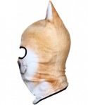 Balaclavas 3D Animal Neck Gaiter Warmer Windproof Full Face Mask Scarf for Ski Halloween Costume - Shiba Inu - CN18I4U6RGI $2...