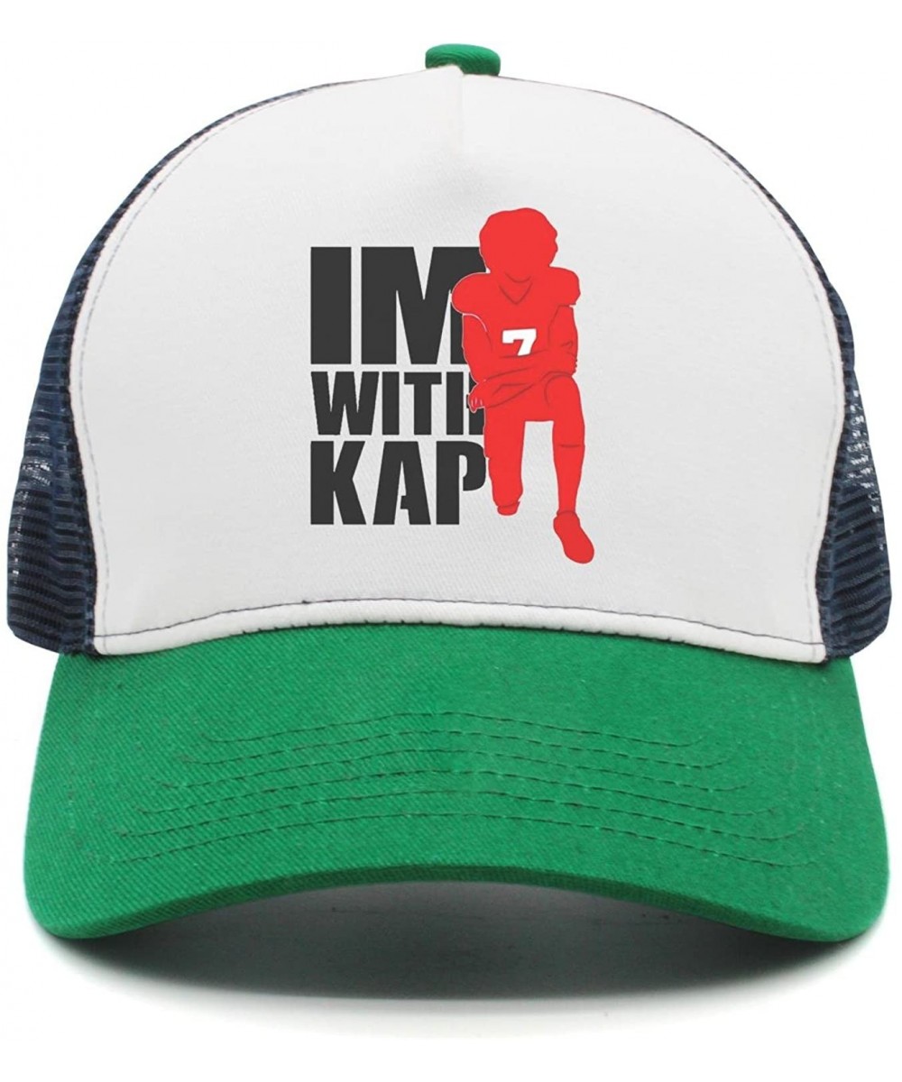 Baseball Caps ImWithKap Flat-Brim Baseball Caps Unisex Adjustable Hat - Imwithkap-5 - CB18GGWW8CE $27.63