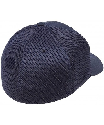 Baseball Caps Men's Ultrafibre Airmesh Fitted Cap (Small/Medium- Navy) - CG18ZUNSAT3 $17.23