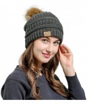 Skullies & Beanies Clearance Women Lace Floral Winter Warm Beanie Caps Hat - C Army Green - CT1938UH78N $14.94