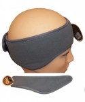 Cold Weather Headbands Polar Fleece Headband Earmuffs Winter Head Ear Band Warmer Snowboard - Gray - CA12E1LGP27 $12.64