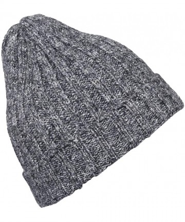 Skullies & Beanies Beanie Hats for Men Women-Baggy Knit Ski Warm Slouchy Cap - Style 3 Black & White - C218ID9QTHE $14.81