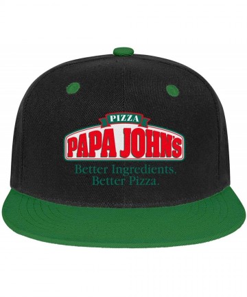 Baseball Caps Cap Adjustable Dad papa Loves Pizza Street Dancing Strapback Hat - Papa Loves Pizza-3 - CE18HXM74D3 $32.74