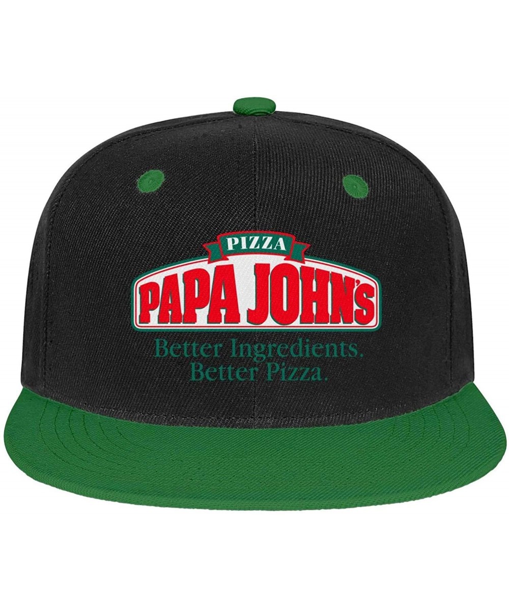 Baseball Caps Cap Adjustable Dad papa Loves Pizza Street Dancing Strapback Hat - Papa Loves Pizza-3 - CE18HXM74D3 $23.45