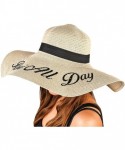 Sun Hats Beach Hats for Women - Sun Hats for Women - Beach hat - Floppy Hats for Women - Sun Hat - Rose All Day - CW18CZGYZZO...