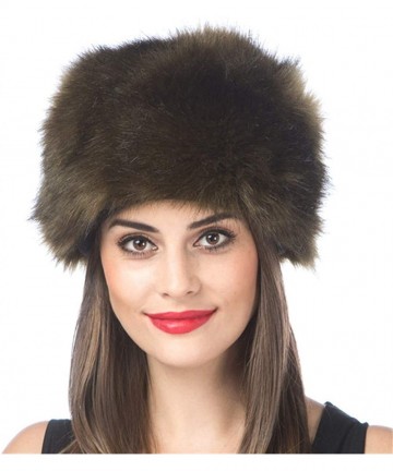 Bomber Hats Women Men Winter Fur Cossack Cap Thick Russian Hat Warm Soft Earmuff - H1-army Green - CL18HXCOQAA $22.10