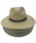 Sun Hats Spring Summer Men's Woman Lifeguard Foldable Sun Hat Woven Farmer Cool Lightweight Straw Hat a Set - CD18I053MRS $48.13