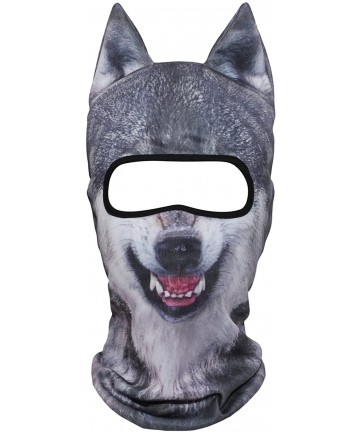 Balaclavas 3D Stand Ears Animal Balaclava Face Mask for Music Festivals- Raves- Ski- Halloween- Party Outdoor Activities - CZ...