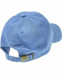 Baseball Caps Solid Cotton Cap Washed Hat Polo Camo Baseball Ball Cap - 11 Light Blue - C8182Q39UGO $14.58