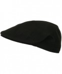 Newsboy Caps Men's Knitted Ivy Newsboy Cap Hat - Black - C611OHTQA7N $15.09