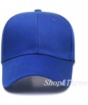Baseball Caps Custom Embroidered Baseball Cap Personalized Snapback Mesh Hat Trucker Dad Hat - Royal Blue - CP18HM3RRN6 $24.45