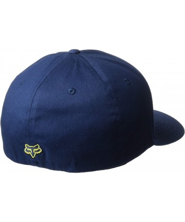 Baseball Caps Mens Flex 45 Flexfit Hat - Navy/Yellow - CA18O9ZCQ5G $43.59