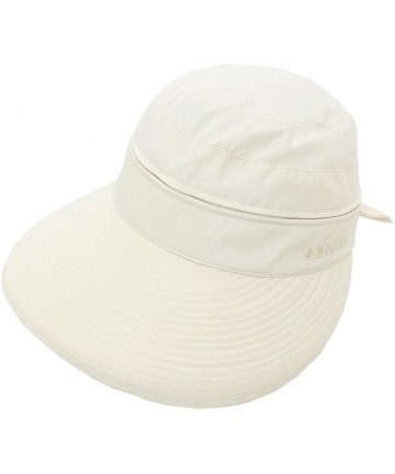 Sun Hats Removable Crown Sun Hat - 2 in 1 Zipper UV Protection Visor Bill Cap for Hiking Safari Golf Gardening Fishing - CP18...