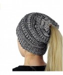 Skullies & Beanies Womens Winter Hats Warm Knitted Horsetail Lady Wool hat - 1 - CJ189QW3YTE $13.92