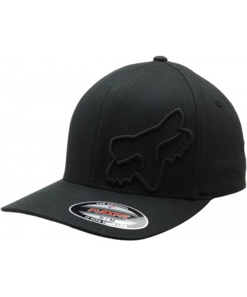 Baseball Caps Men's Flex 45 Flex-Fit Hat - Black - CT11U7K09Y7 $30.01