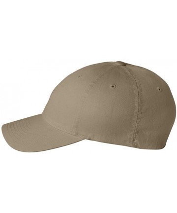 Baseball Caps Low-Profile Soft-Structured Garment Washed Cap (Assorted Colors) - Khaki - CN192Q34HZY $34.28