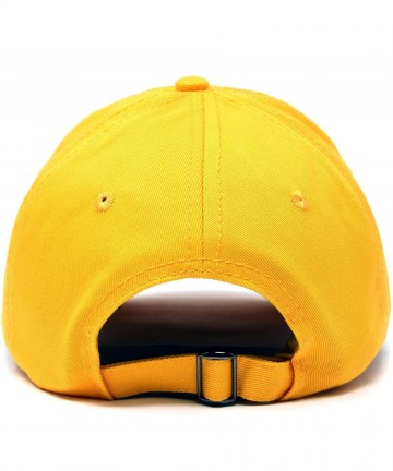 Baseball Caps Initial Hat Letter R Womens Baseball Cap Monogram Cursive Embroider - Gold - CA18U36W76D $17.95