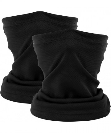 Balaclavas Men Women Sun UV Protection Cooling Neck Gaiter Bandana Balaclava Headwear - 2 Pcs_black - CN1987AAXES $26.23