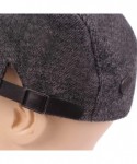 Newsboy Caps Newsboy Cap Beret Men Women Flat Caps Cotton Plaid Hat Outdoors - Grey - CB18I8EEIUO $20.05
