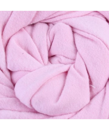 Skullies & Beanies Mom Baby Parent-Child Knot Turban Hat Beanie Cap - Pink - CK185A0MEZH $20.39