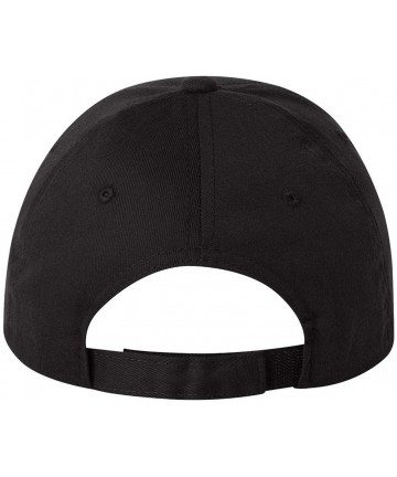 Baseball Caps VC900 - Poly/Cotton Twill Cap - Black - C9118D1BJ41 $13.06