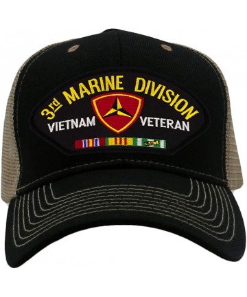 Baseball Caps USMC - 3rd Marine Division - Vietnam Hat/Ballcap Adjustable One Size Fits Most - CW18HWRXI2G $31.10