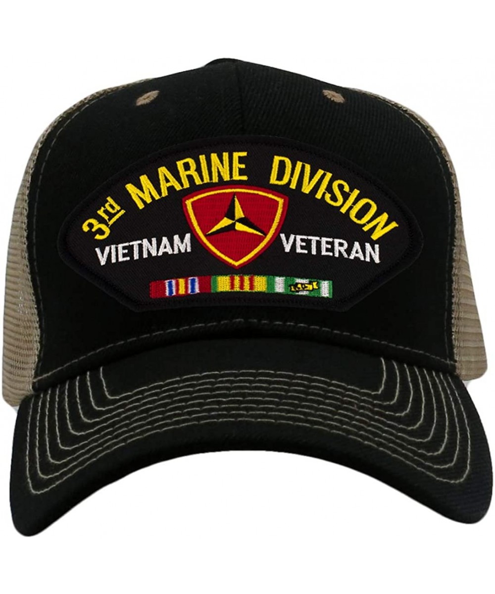 Baseball Caps USMC - 3rd Marine Division - Vietnam Hat/Ballcap Adjustable One Size Fits Most - CW18HWRXI2G $31.10