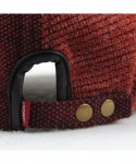 Newsboy Caps Men's Beret Hat Knitted Woollen Casquette Flat Visor Newsboy Peak Cap - Dark Grey - CE186AZD3Z7 $21.43