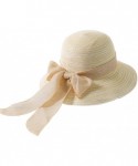 Sun Hats Packable Crushable Fishing Foldable Protection - Cream - CN18EOCT2SU $16.08