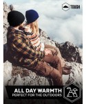 Skullies & Beanies Winter Beanie Knit Hats for Men & Women - Warm- Stretchy & Soft Daily Ribbed Toboggan Cap - Navy Blue - C2...