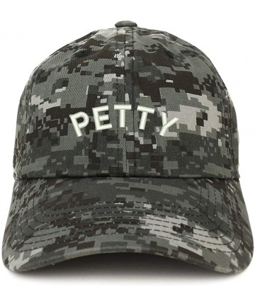 Baseball Caps Petty Embroidered Soft Crown 100% Brushed Cotton Cap - Digital Night Camo - CS18SSDIODR $23.75