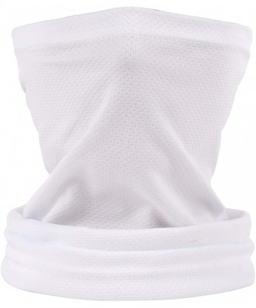 Balaclavas Quick Dry Sports UV Protection Head Wrap Face Scarf Neck Gaiter Bandana Balaclava - Cooling_white - CB199I96GTM $2...
