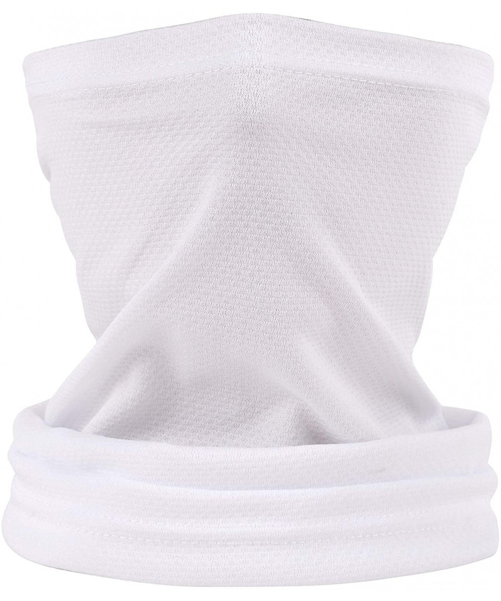 Balaclavas Quick Dry Sports UV Protection Head Wrap Face Scarf Neck Gaiter Bandana Balaclava - Cooling_white - CB199I96GTM $1...