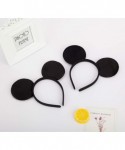 Headbands 2 Pcs Mouse Ears Headband Hairs Accessories for Children Mom Baby Boys Girls Birthday Party or Celebrations - CR18R...